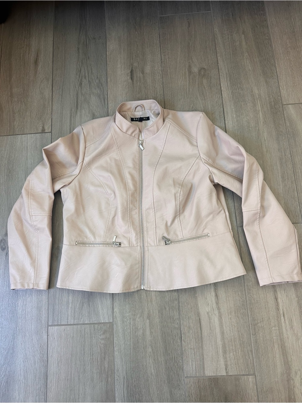 Faux Leather Jacket